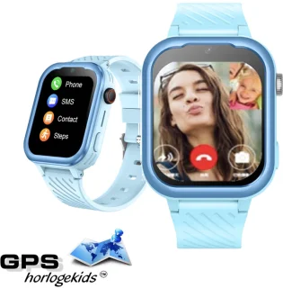 GPSHorlogeKids Turn Smartwatch voor kinderen - Blauw