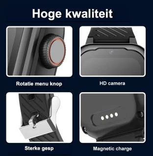 GPSHorlogeKids Turn Smartwatch voor kinderen - Blauw