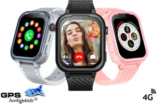 GPSHorlogeKids Turn Smartwatch voor kinderen - Blauw