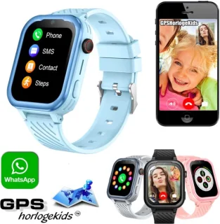 GPSHorlogeKids Turn Smartwatch voor kinderen - Blauw