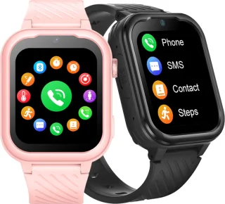 GPSHorlogeKids© Turn Zwart Smartwatch voor Kinderen
