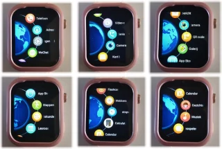 GPSHorlogeKids© Turn Zwart Smartwatch voor Kinderen