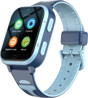 GPSHorlogeKids© Yoda Blauw GPS Horloge Kind 4G