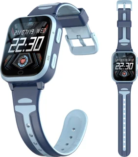 GPSHorlogeKids© Yoda Blauw GPS Horloge Kind 4G