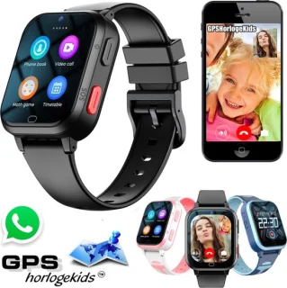 GPSHorlogeKids© Yoda Zwart GPS Horloge Kind Smartwatch