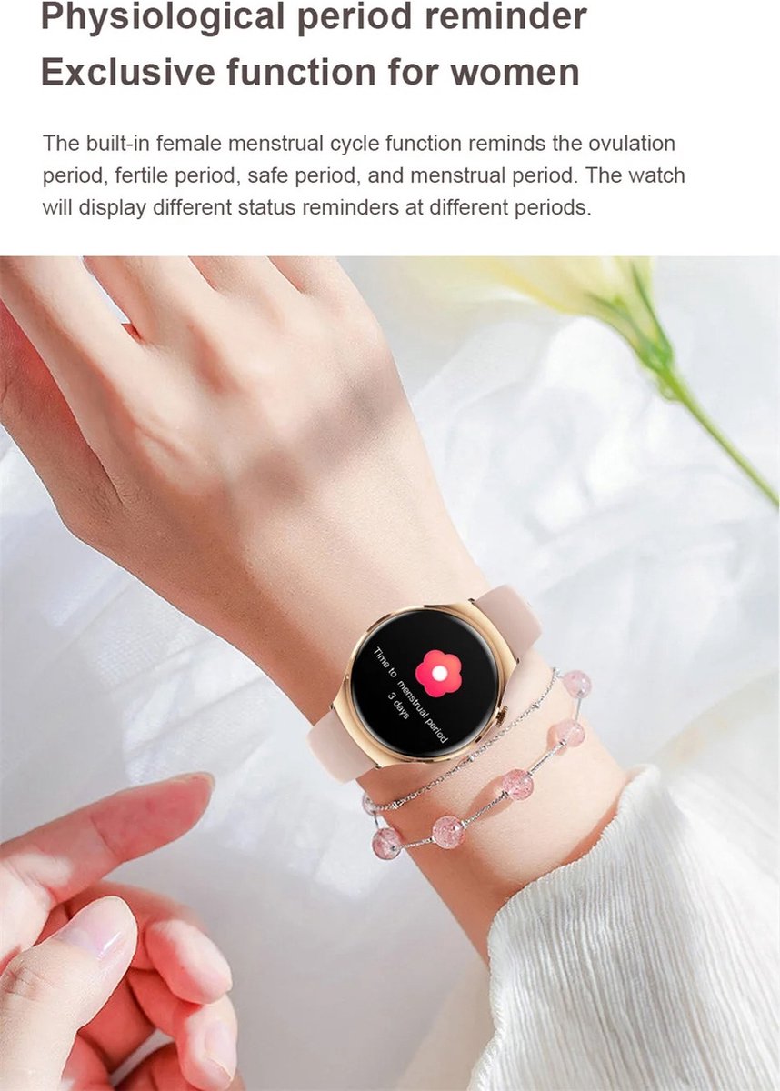 GT4 Mini NFC Smartwatch Vrouwen GPS 1.27" AMOLED 2024