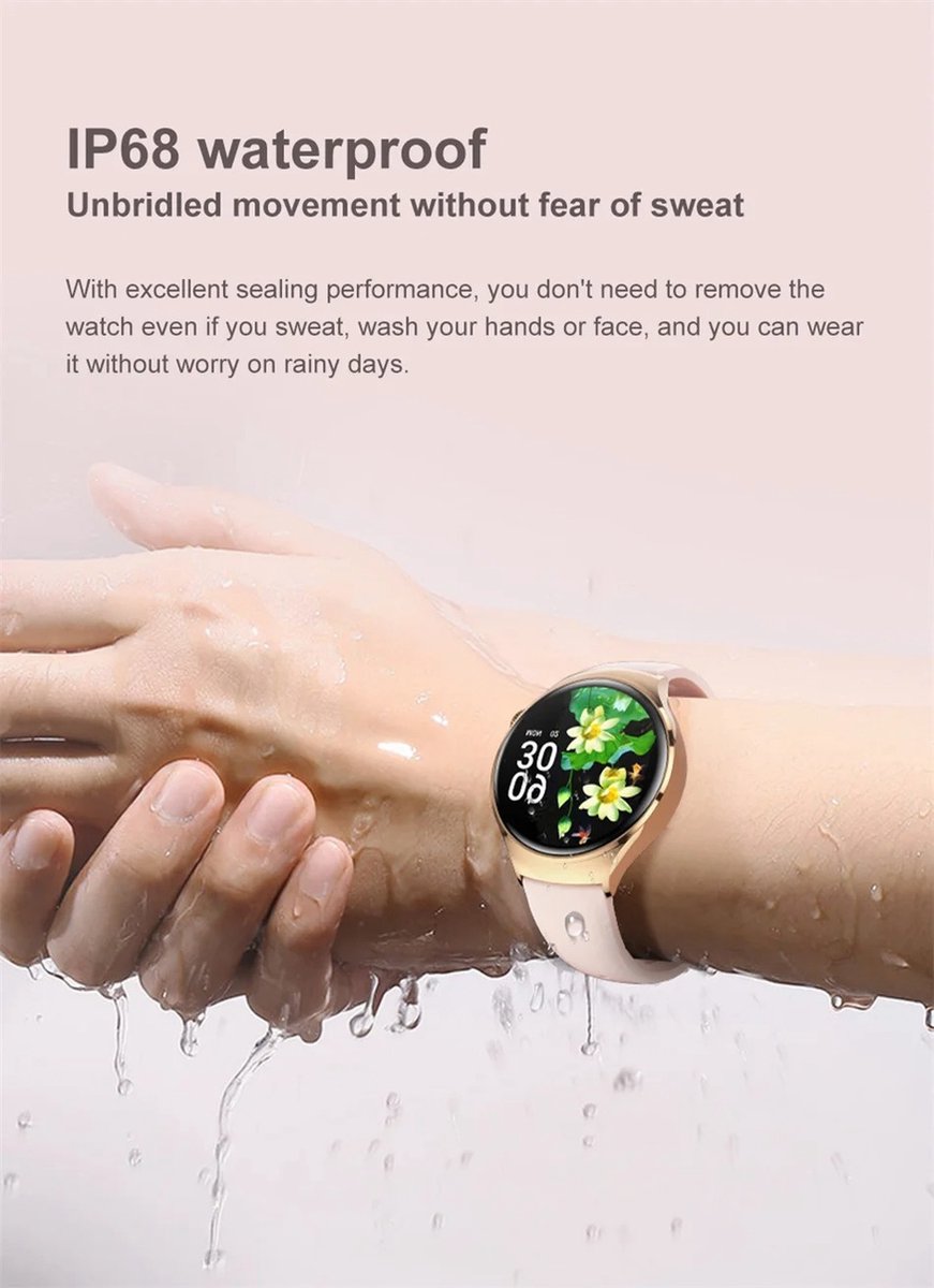 GT4 Mini NFC Smartwatch Vrouwen GPS 1.27" AMOLED 2024