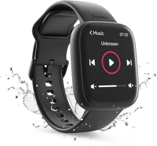 Hama Smartwatch 4000 46mm zwart