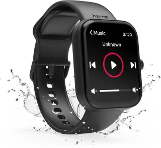 Hama Smartwatch 5000 47mm Zwart