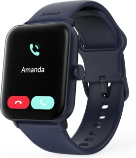 Hama Smartwatch 6010 44mm GPS Waterdicht Blauw
