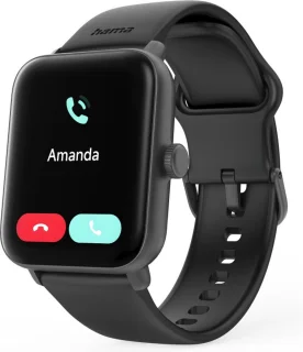 Hama Smartwatch 6010 44mm Zwart