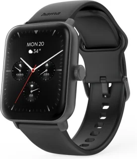 Hama Smartwatch 6010 44mm Zwart