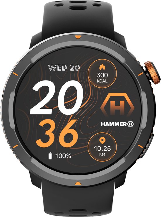 Hammer Watch 2 Lite Bluetooth Smartwatch 1.43" AMOLED