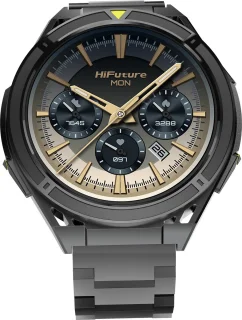 HiFuture Active Smartwatch Zwart/Geel