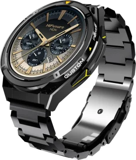 HiFuture Active Smartwatch Zwart/Geel