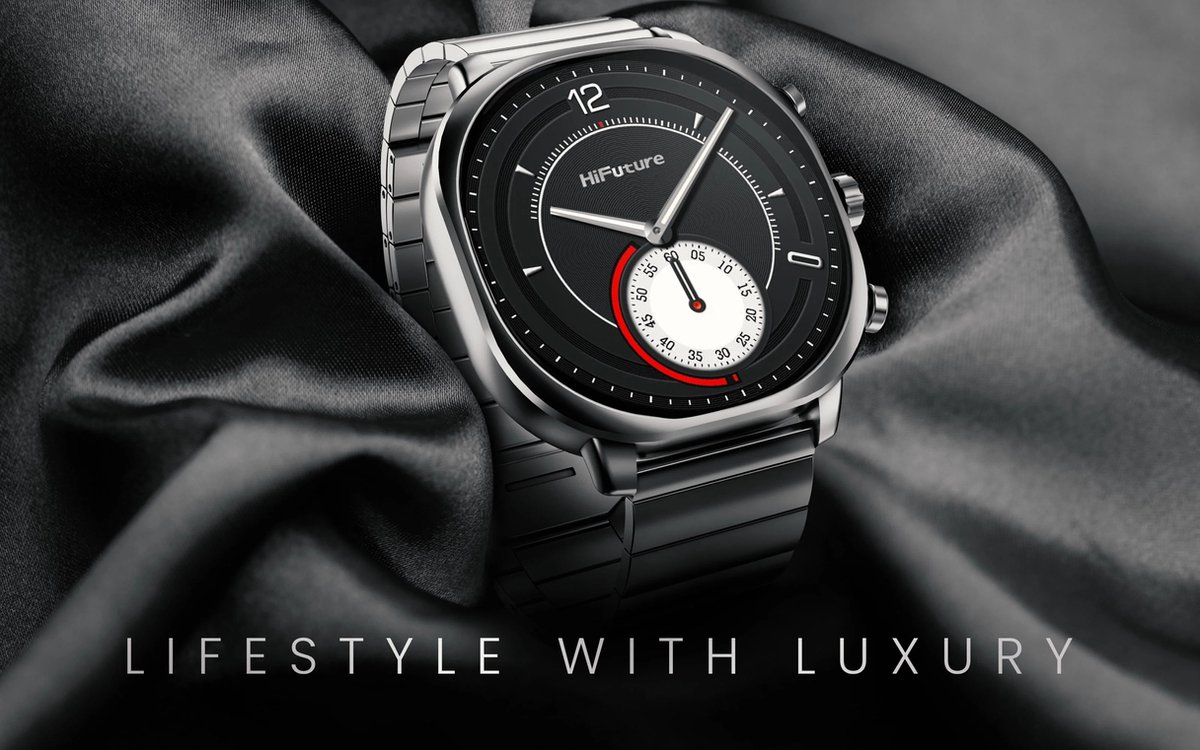 Wat vinden we goed aan de HiFuture AIX Zilver Smartwatch