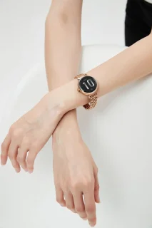 HiFuture Aura Smartwatch Dames 1,08 inch AMOLED Zwart