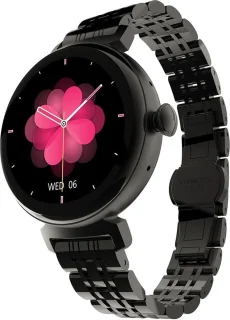 HiFuture Aura Smartwatch Dames 1,08 inch AMOLED Zwart