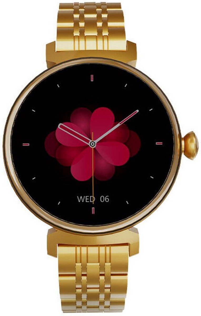 HiFuture Aura Smartwatch Dames 1,08 inch Goud