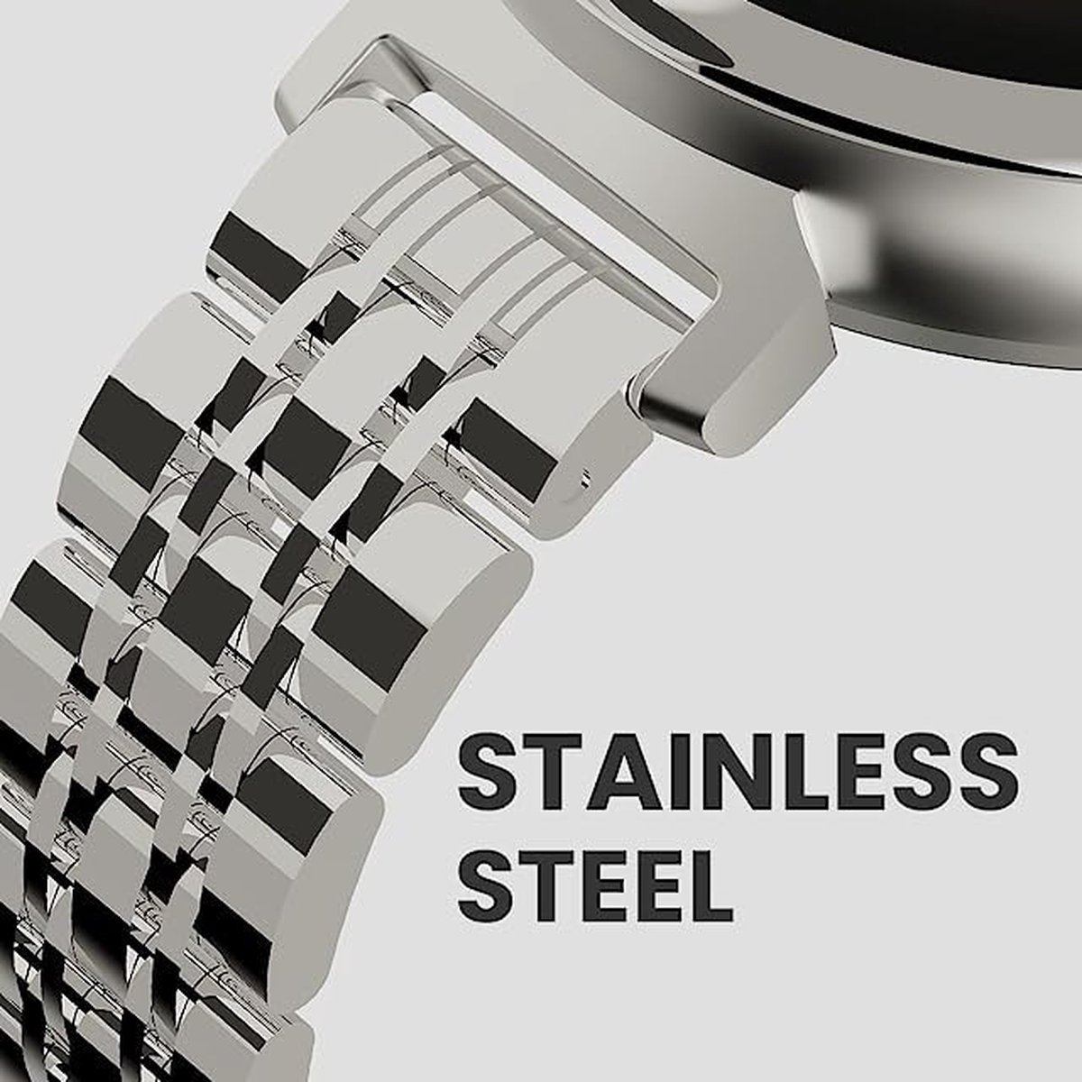 Wat vinden we goed aan de HiFuture Aura Smartwatch Dames Zilver AMOLED 1,08" IP68