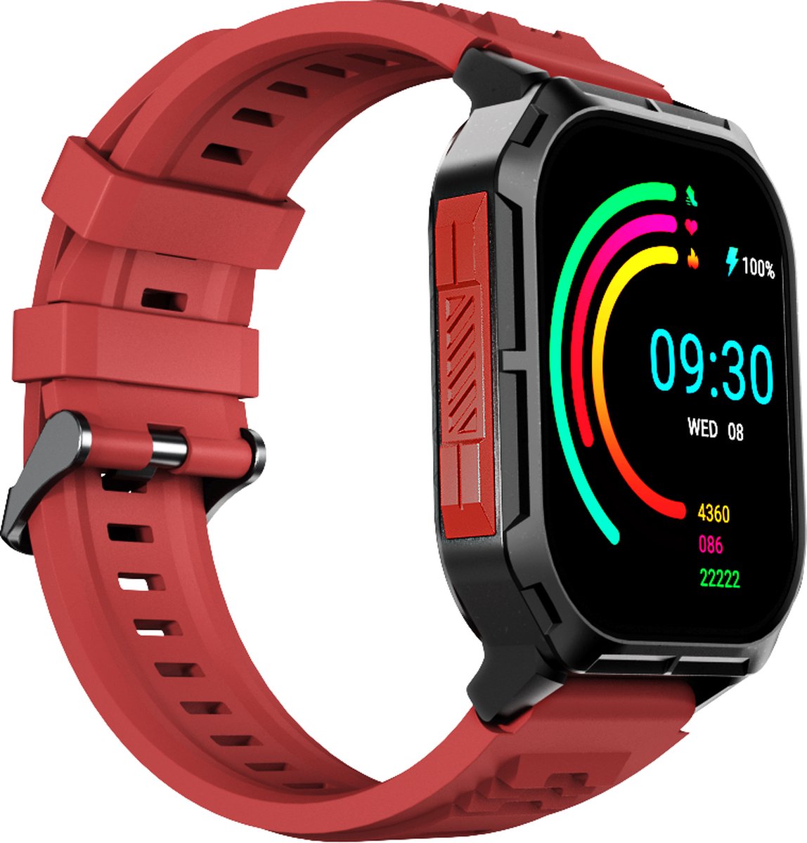 HiFuture FutureFit Ultra3 Red Smartwatch