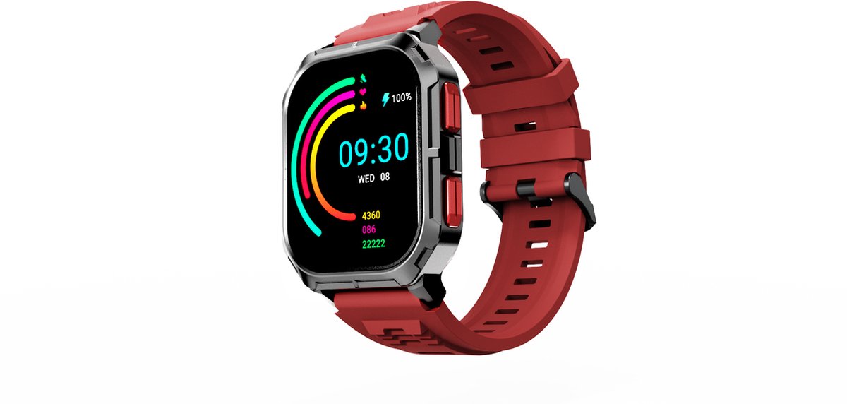 HiFuture FutureFit Ultra3 Red Smartwatch