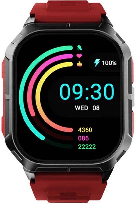 HiFuture FutureFit Ultra3 Red Smartwatch