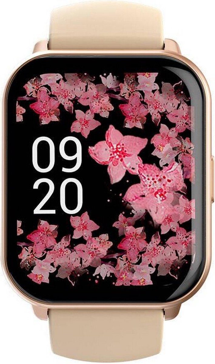 De HiFuture FutureFit Zone 2 Smartwatch roze in één oogopslag