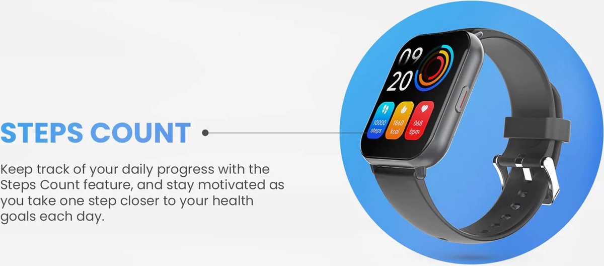 Wat vinden we goed aan de HiFuture FutureFit Zone 2 Smartwatch roze