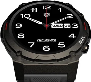 HiFuture FutureGo MIX2 Smartwatch - Zwart