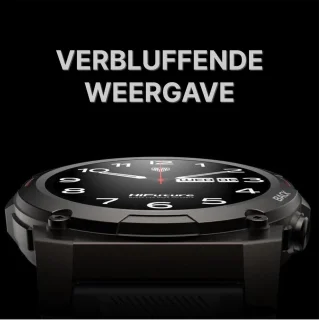 HiFuture FutureGo MIX2 Smartwatch - Zwart
