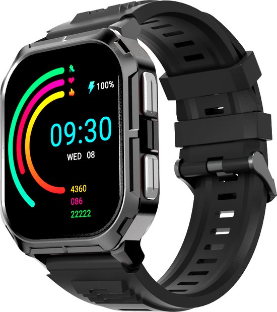 HiFuture Ultra 3 Smartwatch Koolstofvezel Edition