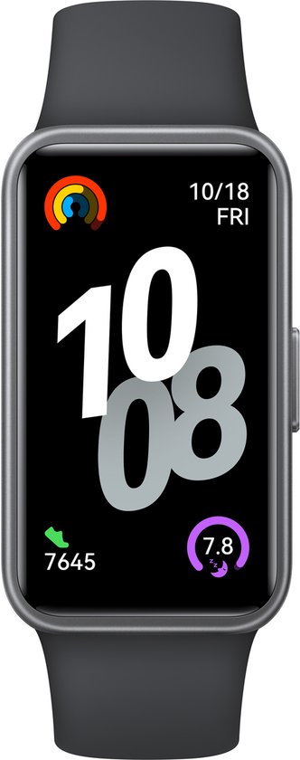HUAWEI Band 10 Zwart — stijlvolle, complete fitnesstracker met sterke gezondheidsfuncties