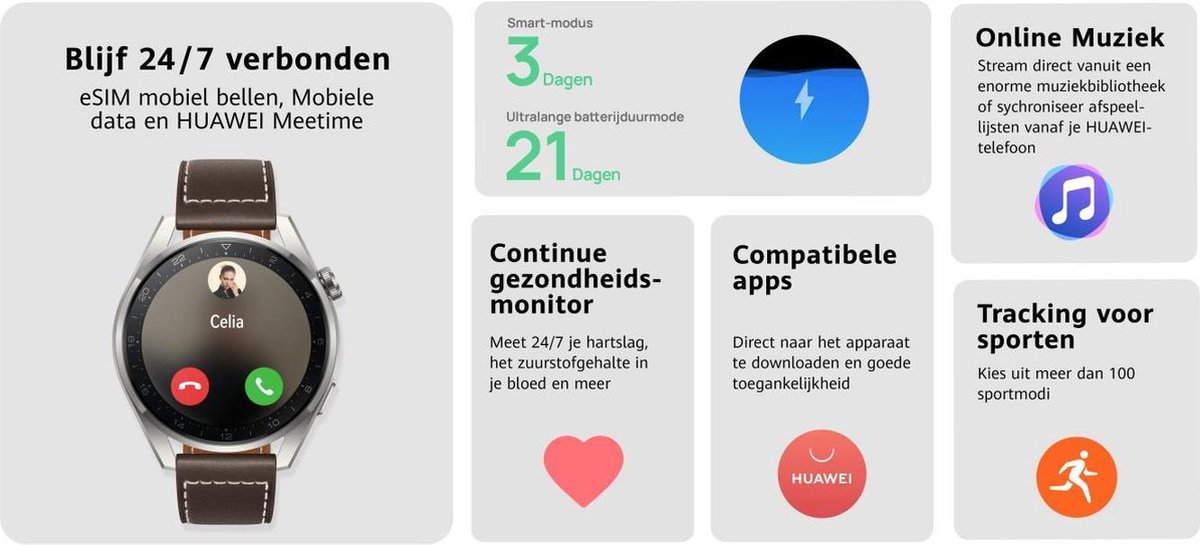 Huawei Watch 3 Pro Elite Titanium 50mm Smartwatch