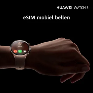 HUAWEI Watch 5 42mm Beige Roestvrijstaal
