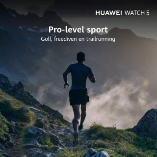 HUAWEI Watch 5 42mm Goud Roestvrij Staal