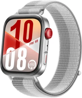 HUAWEI WATCH FIT 4 Grijs Nylon Geweven Horlogeband