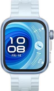 HUAWEI WATCH FIT 4 Pro Blauw Fluoroelastomeer Strap