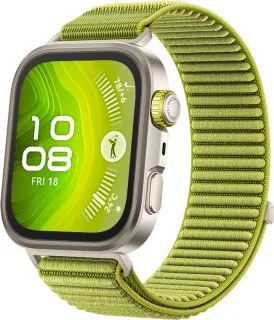 HUAWEI Watch Fit 4 Pro Groen geweven band