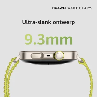 HUAWEI WATCH FIT 4 Pro Zwart Fluorestomeer
