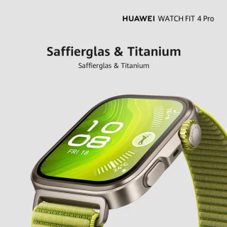 HUAWEI WATCH FIT 4 Pro Zwart Fluorestomeer