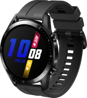 Huawei Watch GT 2 Zwart Fluoroelastomer Band