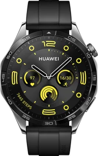 HUAWEI Watch GT 4 46mm Zwart Fluoroelastomeer
