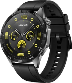 HUAWEI Watch GT 4 46mm Zwart Fluoroelastomeer