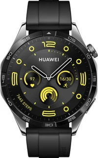HUAWEI Watch GT 4 46mm Zwart Fluoroelastomeer
