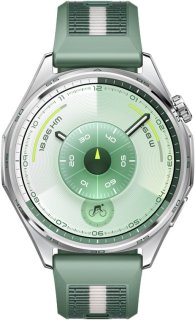 Huawei WATCH GT 6 46mm Green — krachtig, lang volhoudend en sportgericht