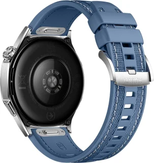 HUAWEI WATCH GT5 46mm Blauw Geweven Horlogeband