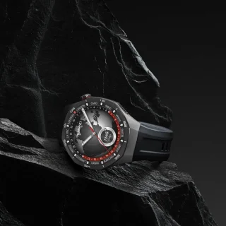 HUAWEI WATCH GT5 Pro 46mm Zwart Fluoroelastomeer Horlogeband