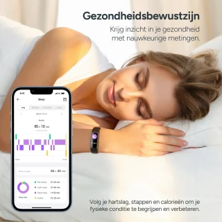 Huvox Stappenteller Horloge Smartwatch