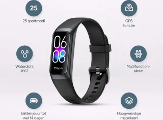 Huvox Stappenteller Horloge Smartwatch